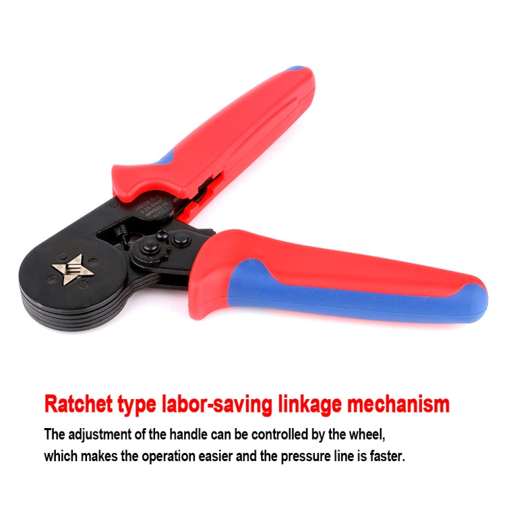 SHC86-4 Hand Crimping Tools Latest Connection Tongs 0.25--10mm - Pliers by PMC TechLife | Online Shopping South Africa | PMC TechLife | Buy Now Pay Later Mobicred