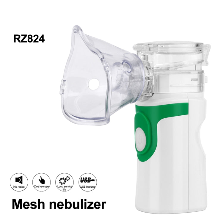 RZ824 Health Care Mesh Nebulizer Handheld Home Children Adult Asthma Inhaler Mini Care Inhale Ultrasonic Nebulizer - free shipping - PMC TechLife - Order now!