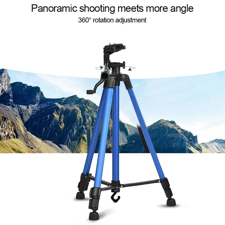 Portable Phone Live Selfie 3366 Tripod Stand DV SLR Camera Self-timer Full Light Bracket(Yellow) - Tripods by PMC TechLife | Online Shopping South Africa | PMC TechLife | Buy Now Pay Later Mobicred