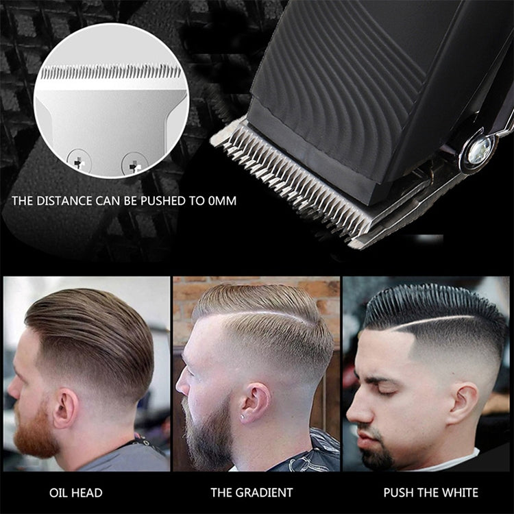 VGR V-280 10W USB Metal Electric Hair Clipper with LED Digital Display (Gold) - free shipping - PMC TechLife - Order now!