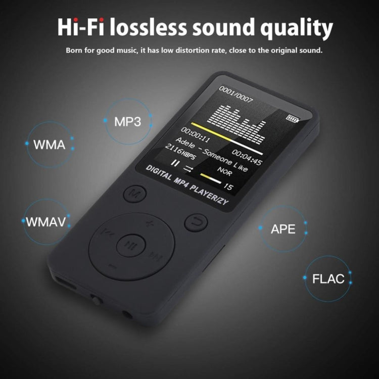 Portable MP4 Lossless Sound Music Player FM Recorder Walkman Player Mini Support Music, Radio, Recording, MP3, TF Card, No Memory(Pink) - MP3 Player by PMC TechLife | Online Shopping South Africa | PMC TechLife | Buy Now Pay Later Mobicred