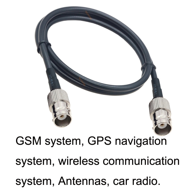 BNC Female To BNC Female RG58 Coaxial Adapter Cable, Cable Length:10m - free shipping - PMC Jewellery - Order now!