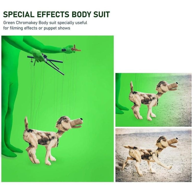 Photo Stretchy Body Green Screen Suit Video Chroma Key Tight Suit, Size: 170cm(Blue One-piece) - Other by PMC TechLife | Online Shopping South Africa | PMC TechLife | Buy Now Pay Later Mobicred