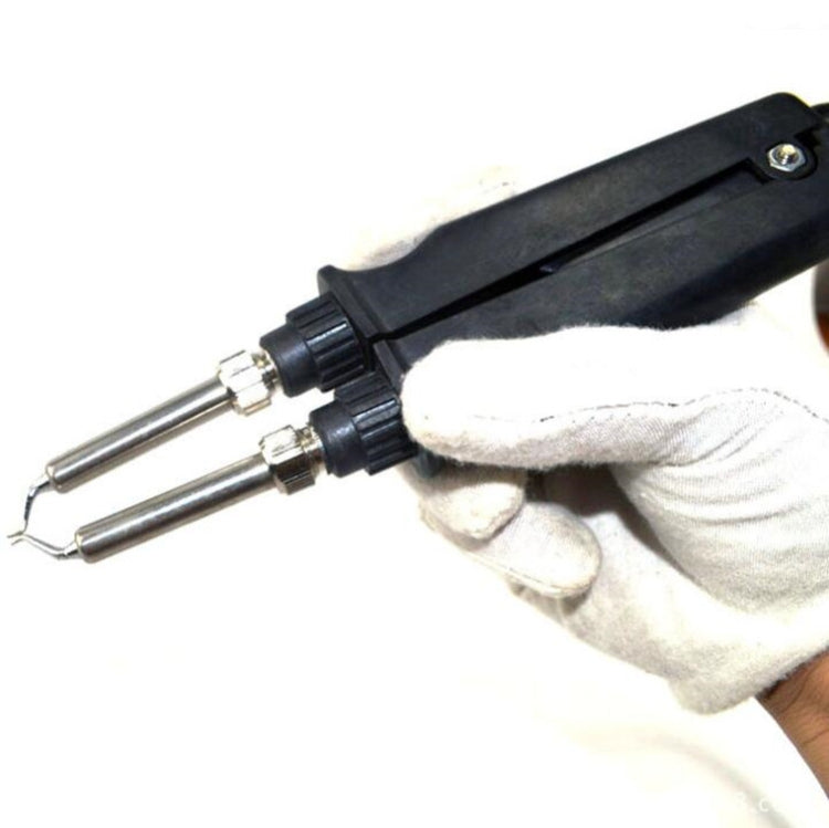 Double Soldering Iron Tweezers 902 Handle Pliers Electric Soldering Iron Clip Soldering Station Accessories(902) - Soldering Iron Tip by PMC TechLife | Online Shopping South Africa | PMC TechLife