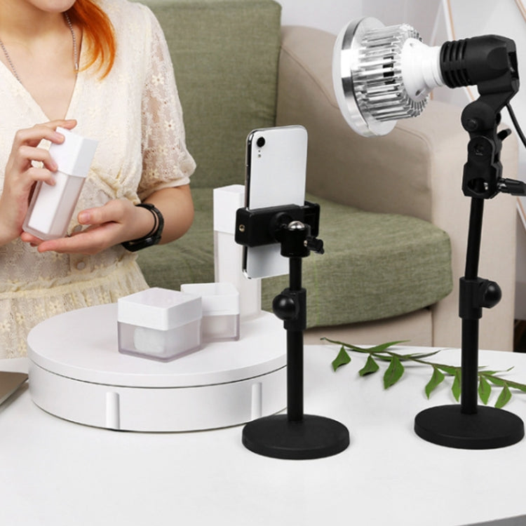 30cm Remote Control Speed Electric Turntable Sample Display Stand, Specification:UK Plug(Black) - by PMC TechLife | Online Shopping South Africa | PMC TechLife | Buy Now Pay Later Mobicred