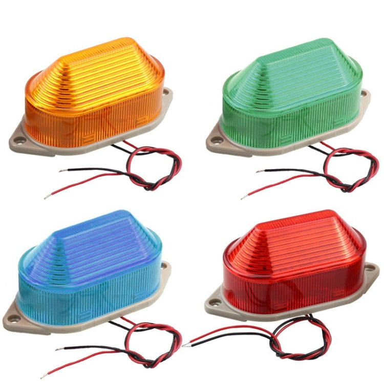 DC24V Led Mini Strobe Signal Warning Light Silent Warning Light(Green) - Warning Lights by PMC TechLife | Online Shopping South Africa | PMC TechLife | Buy Now Pay Later Mobicred