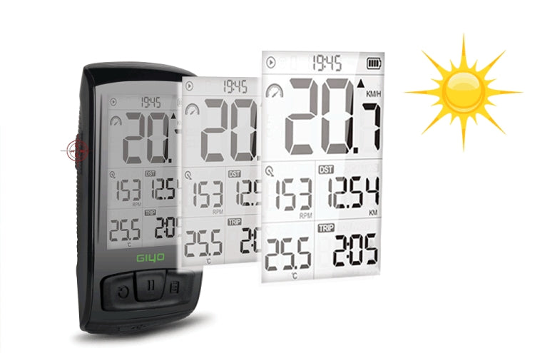 GIYO M4 Bicycle Computer Bluetooth Wireless Road Bike Speedometer Odometer - free shipping - PMc TechLife - Order now!