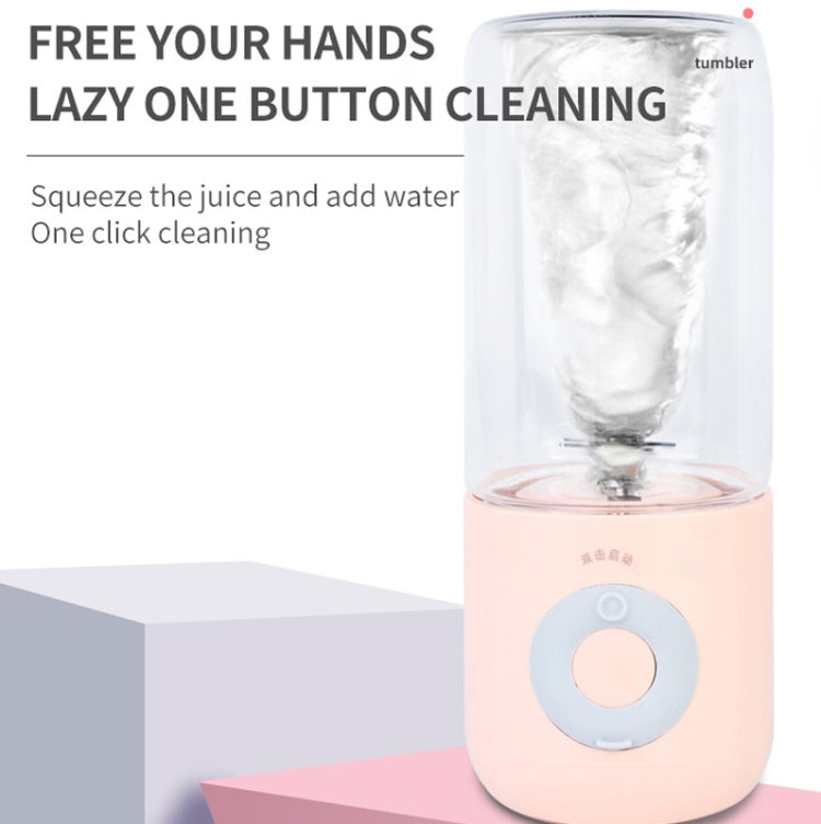 Mini Portable Usb Juice Machine Multi-Function Electric Charging Household Juicer(Pink) - free shipping - PMC TechLife - Order now!