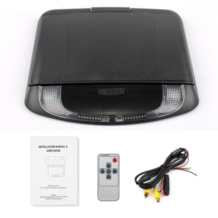 9 Inch Car HD Car Reversing Display Car Ceiling Display(Beige) - Car Monitor by PMC TechLife | Online Shopping South Africa | PMC TechLife | Buy Now Pay Later Mobicred