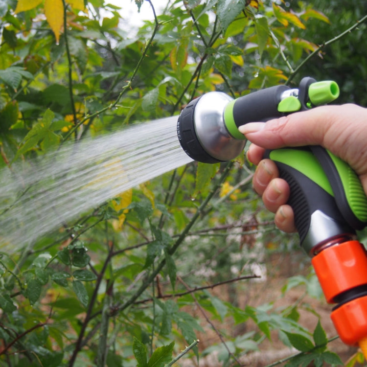 Metal Multifunctional Garden Household Car Watering Sprinkler High Pressure Nozzle(Orange Red) - Watering & Irrigation by PMc TechLife | Online Shopping South Africa | PMc TechLife | Buy Now Pay Later Mobicred
