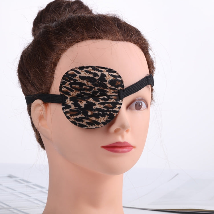 2pcs One-Eyed Dragon Pirate Makeup Eye Mask Children Groove Amblyopia Strabismus Full Cover Single Eye Mask(Leopard) - free shipping - PMC TechLife - Order now!