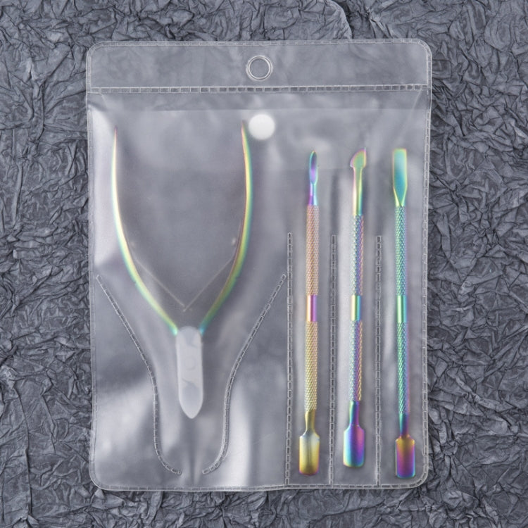 FABIYAN Stainless Steel Dead Skin Shear Steel Push Nail Art Tool Set, Specification: Set 6 - Nail Clipper by PMC Jewellery | Online Shopping South Africa | PMC Jewellery | Buy Now Pay Later Mobicred