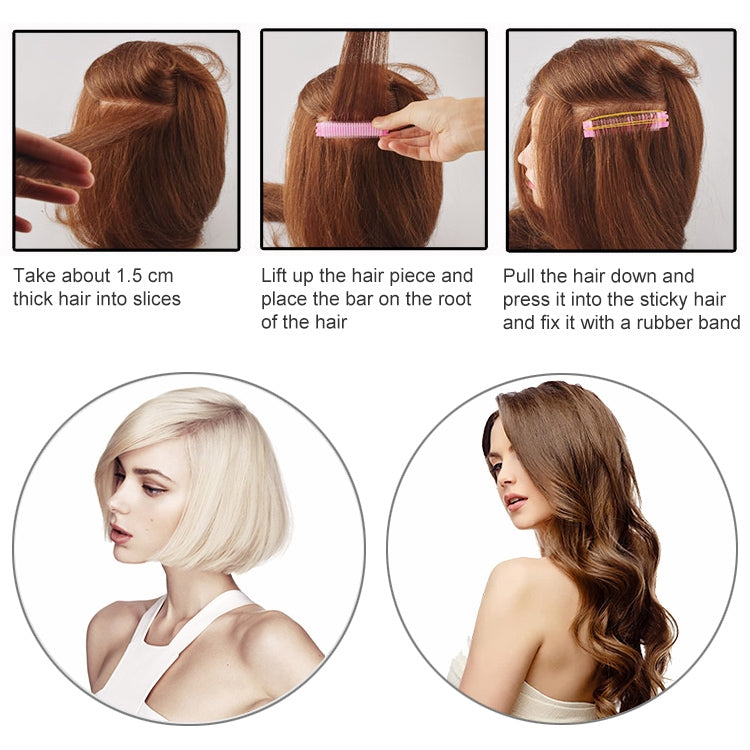 Perm Bar Air Cushion Perm Fluffy Curly Hair Root Bar Hairdressing Self-Adhesive Hair Curl Bar Color Random Delivery(Small) - free shipping - PMC TechLife - Order now!
