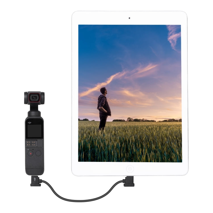 Sunnylife TY-X9304 Suitable For DJI Mavic Air 2S / DJI FPV Flight Glasses V2 / Mavic Mini2 / Osmo Pocket 2 Mobile Phone Tablet Cable 15cm Type-C to Micro USB Cable - Other Accessories by PMC TechLife | Online Shopping South Africa | PMC TechLife