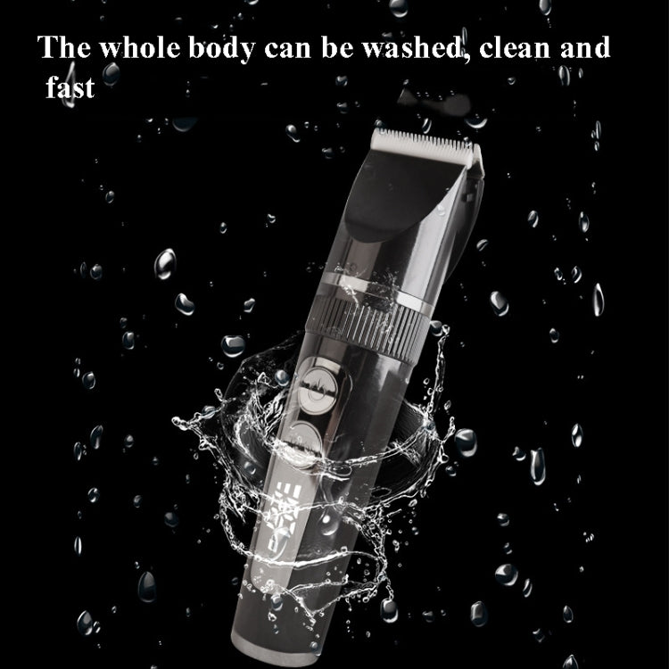 BF-868 LCD Digital Display Electric Hair Clipper Baby Children Adult Electric Hair Clipper Set(Gold) - free shipping - PMC TechLife - Order now!