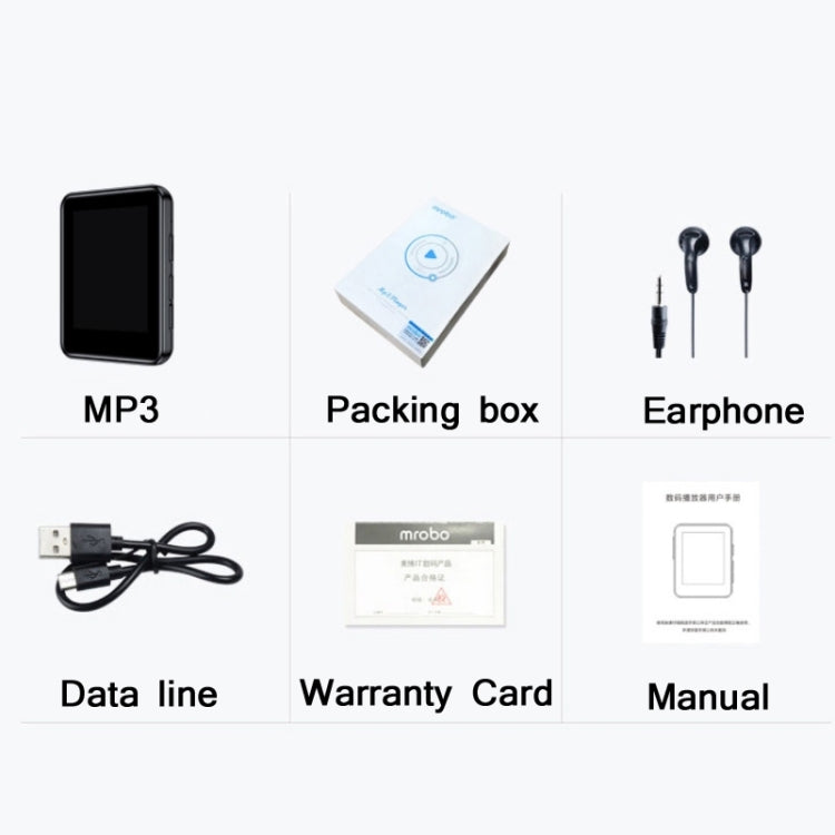 M21 Touch Version 1.77 Inch Novel Reading MP3 E-book, Specification:Without Bluetooth(4GB) - MP3 Player by PMC TechLife | Online Shopping South Africa | PMC TechLife | Buy Now Pay Later Mobicred
