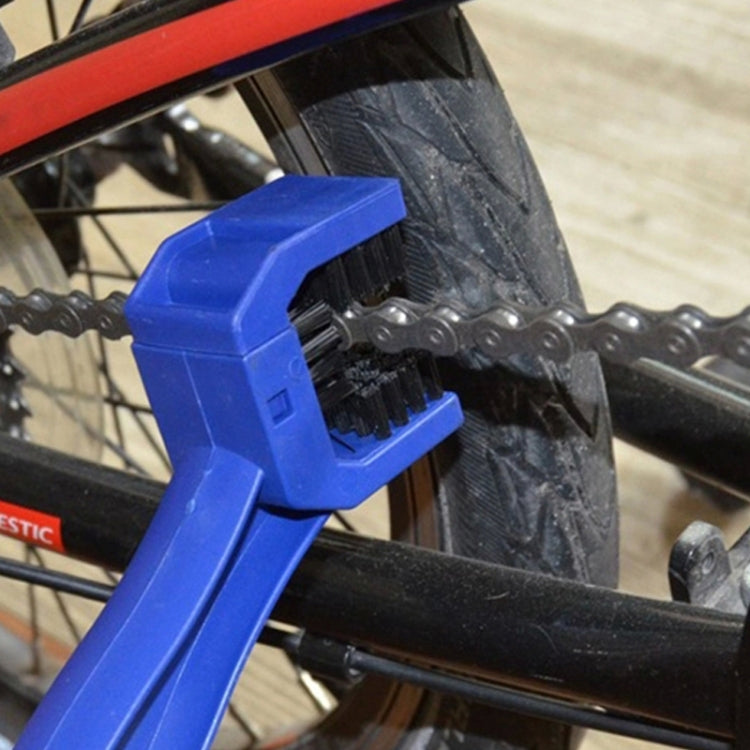 5 PCS BG-7168 Bicycle And Motorcycle Cleaning Brush Three-Sided Chain Brush, Colour: Blue - Others by PMc TechLife | Online Shopping South Africa | PMc TechLife | Buy Now Pay Later Mobicred