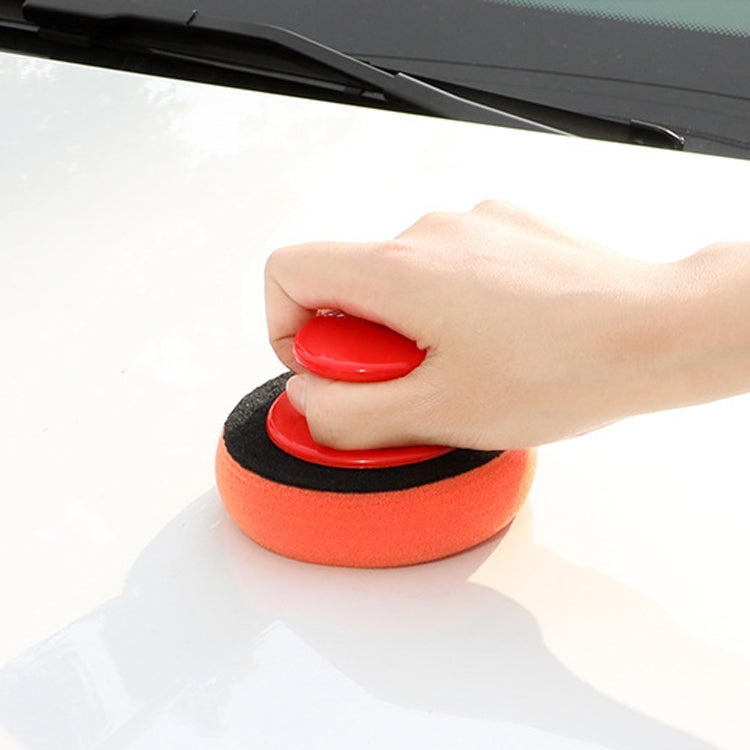 3 Sets Handle Polished Waxing Sponge Car Waxing Wash Tool(3 Handle +12 Sponge) - Polishing Machine & Accessories by PMC Jewellery | Online Shopping South Africa | PMC Jewellery | Buy Now Pay Later Mobicred