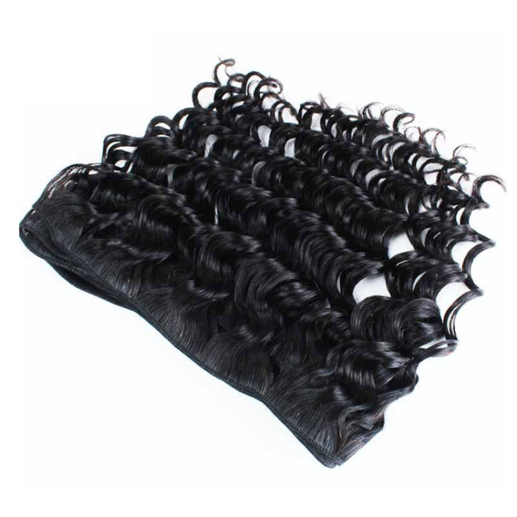 Ladies Water Wave Synthetic Fiber Hair Bun Wig(16 Inch) - free shipping - PMC TechLife - Order now!