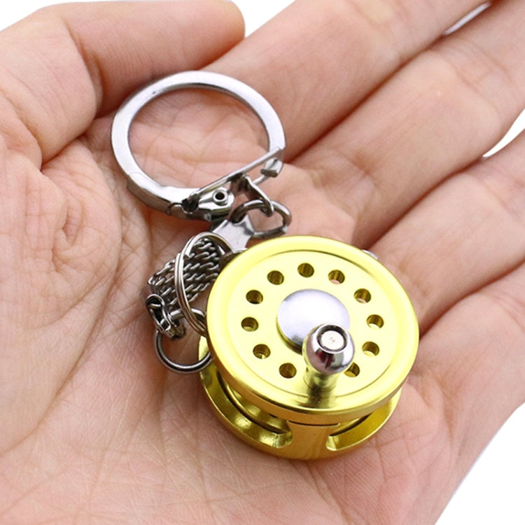 Metal Fishing Wheel Decoration Pendant Mini Wheel Fish Key Chain, Color: C - Key Rings by PMC TechLife | Online Shopping South Africa | PMC TechLife | Buy Now Pay Later Mobicred