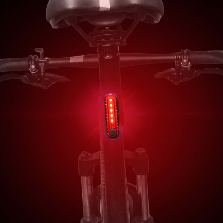 Bicycle Charging Waterproof Warning Light(White) - free shipping - PMC TechLife - Order now!
