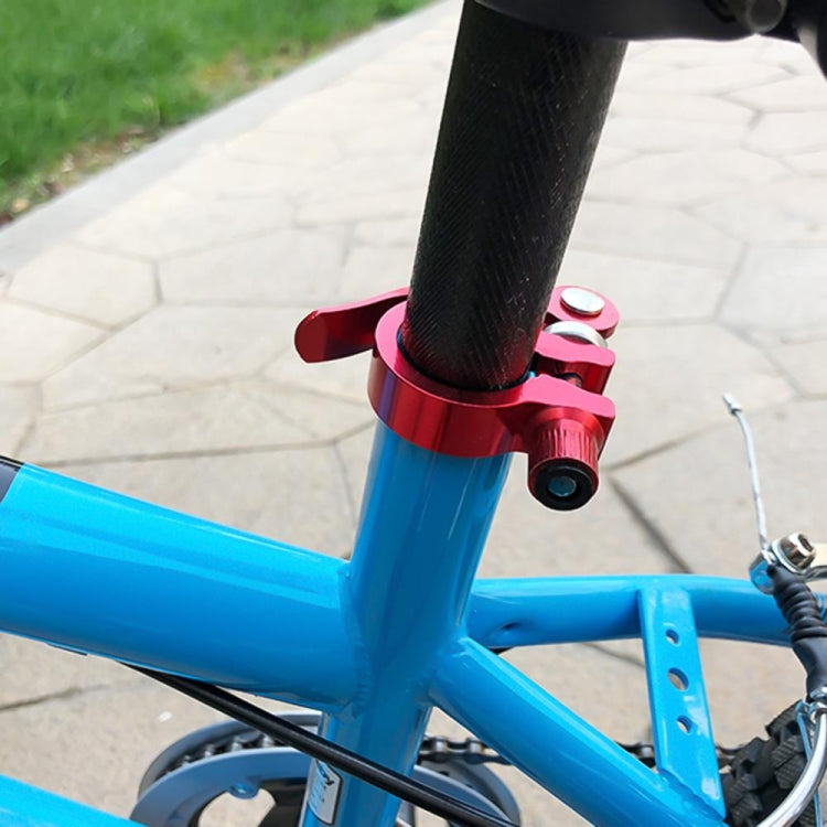 5 PCS Bicycle Accessories Quick Release Clip Road Bike Seatpost Clamp, Size: 28.6mm(Red) - Pipe clamps by PMc TechLife | Online Shopping South Africa | PMc TechLife | Buy Now Pay Later Mobicred