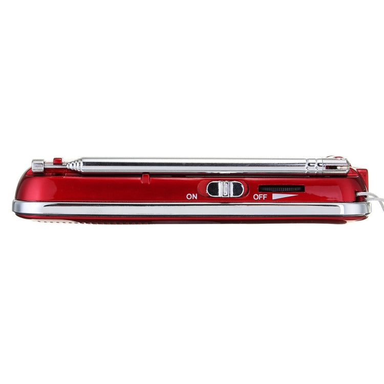 L-218AM MP3 Radio Speaker Player Support TF Card USB with LED Flashlight Function(Blue) - Radio Player by PMC TechLife | Online Shopping South Africa | PMC TechLife | Buy Now Pay Later Mobicred