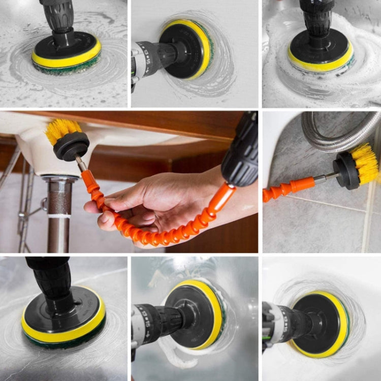 24 PCS / Set Universal Rod Cleaning Dust Removal Polishing Electric Drilling Brush Set - Car washing supplies by PMC TechLife | Online Shopping South Africa | PMC TechLife | Buy Now Pay Later Mobicred