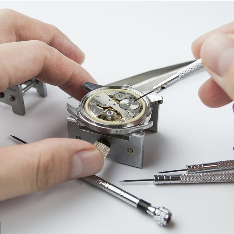 2 In 1 Watch Movement Holder Clip Base Metal Multi Function Vise Clamp, Random Color Delivery - free shipping - PMC TechLife - Order now!