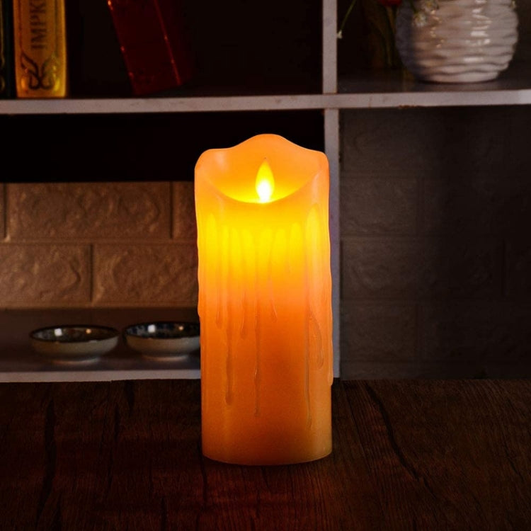 LED Electronic Candle Lights Halloween Christmas Decoration Props, Size: 7.5x17.5cm(Plastic Tears Candle Lights) - free shipping - PMc TechLife - Order now!