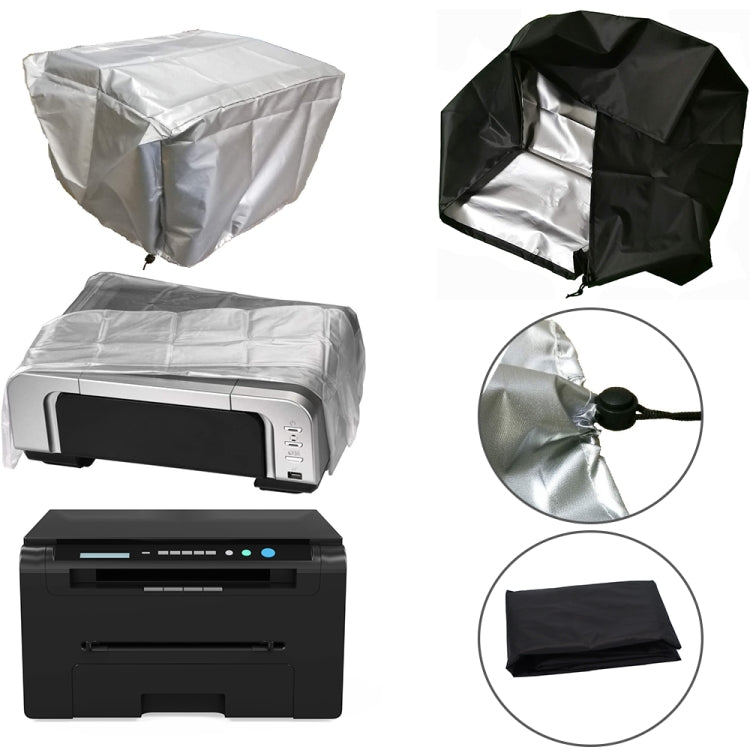 3D Printer Waterproof Cover Copier Dust Cover, Size: 45x40x25cm(Black) - Dust Covers by PMC TechLife | Online Shopping South Africa | PMC TechLife