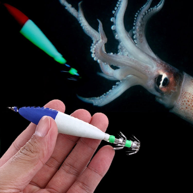 5 PCS / Bag HENGJIA SJ001 Luminous Explosion Squid Hook Deep Sea Fishing Fake Bait(3) - Fishing Hooks by HENGJIA | Online Shopping South Africa | PMC TechLife