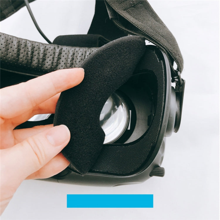 2 PCS PU Leather Face Foam Eye Mask Cover For HTC VIVE Headset VR(Thin 1.5cm) - VR Accessories by PMc TechLife | Online Shopping South Africa | PMc TechLife | Buy Now Pay Later Mobicred