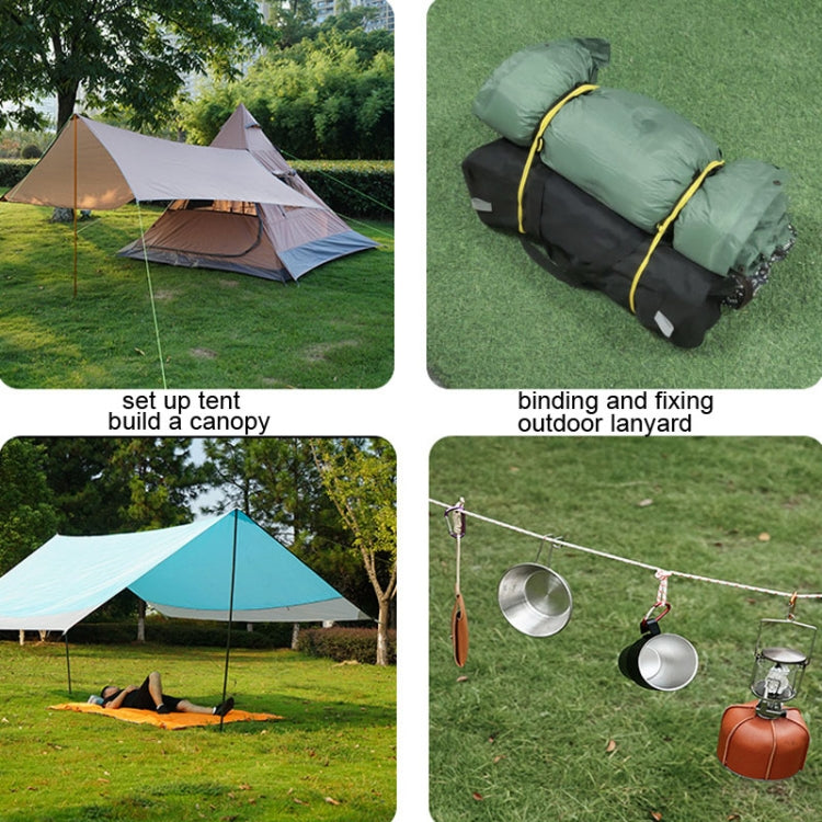 4 PCS / Set CLS Outdoor Camp Reflective Wind-Proof Camping Support Rod(Army Green) - Tents & Accessories by CLS | Online Shopping South Africa | PMC TechLife | Buy Now Pay Later Mobicred