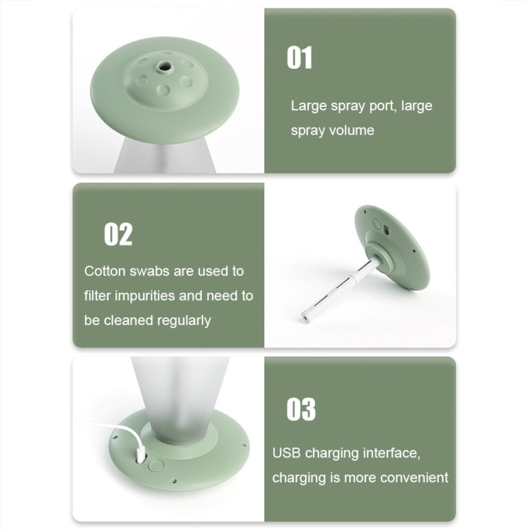 FX-041 USB Charging UFO Shape Night Light Humidifier(Ivory White) - free shipping - PMC TechLife - Order now!