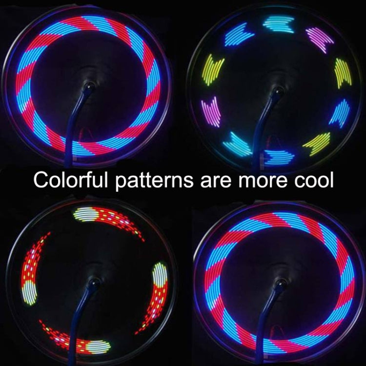 A02 Bike Double-Sided Hot Wheels Mountain Bike Steel Wire Colorful Spokes Lamp - Decorative Lights by PMC TechLife | Online Shopping South Africa | PMC TechLife | Buy Now Pay Later Mobicred