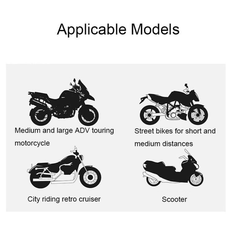 Rhinowalk MT4060 Large-capacity Foldable Expandable Tail Bag for Motorcycle Riding with Rain Cover(Black) - free shipping - PMC TechLife - Order now!