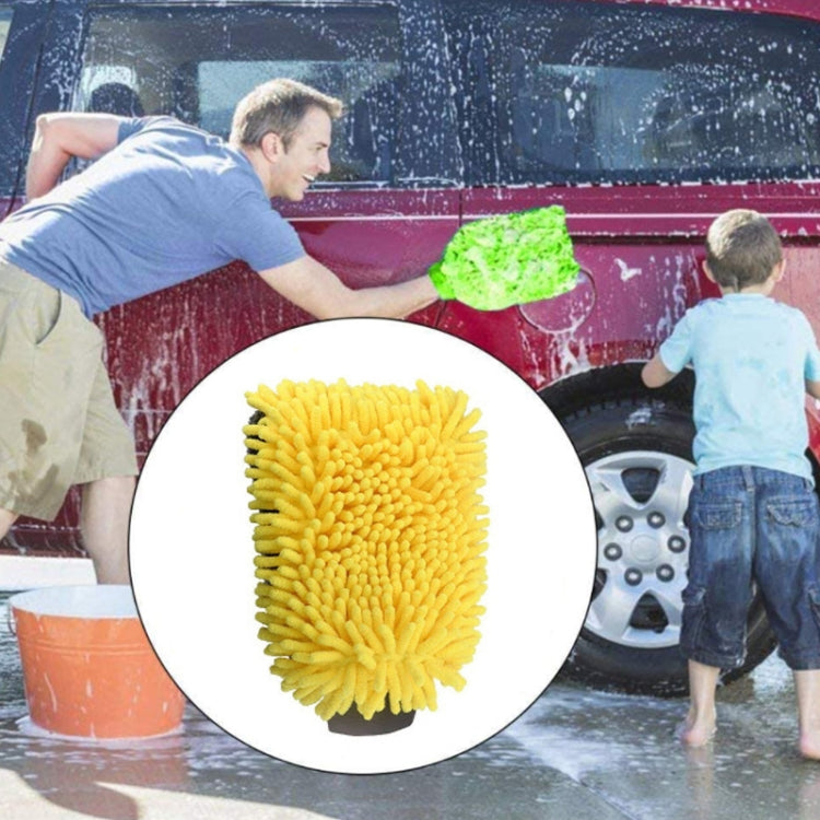 19 PCS / Set Car Beauty Cleaning Brush Details Brush Washing Glove Tool Set(Yellow Ring) - Car washing supplies by PMC TechLife | Online Shopping South Africa | PMC TechLife