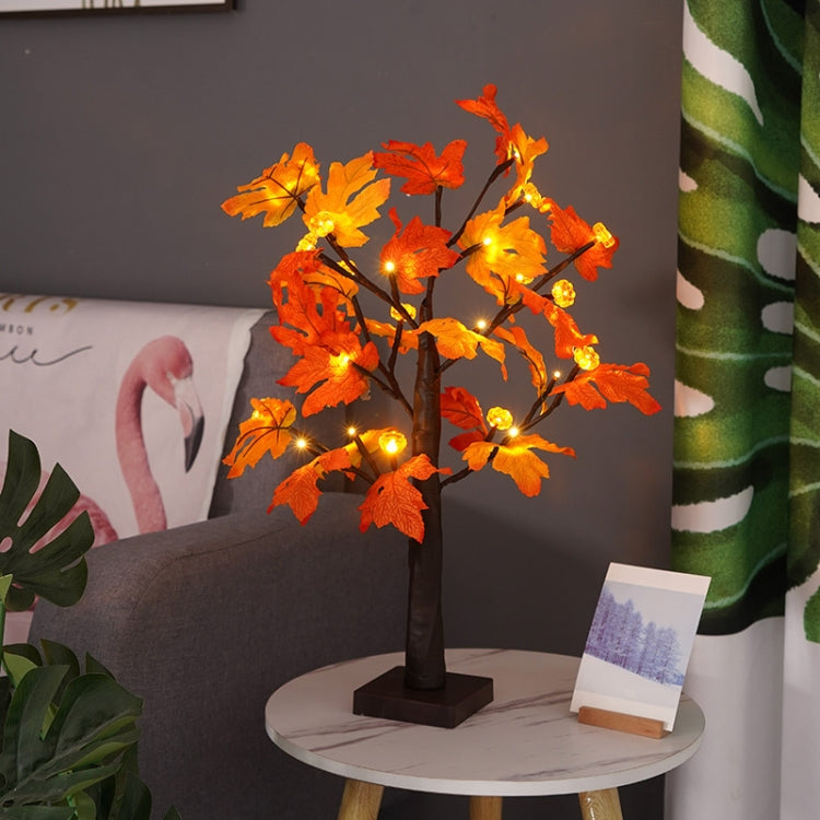 SJ-SD007 Christmas Halloween LED Maple Pumpkin Decoration Light, Style: Detachable Base - Christmas Decoration Lamps by PMc TechLife | Online Shopping South Africa | PMc TechLife | Buy Now Pay Later Mobicred