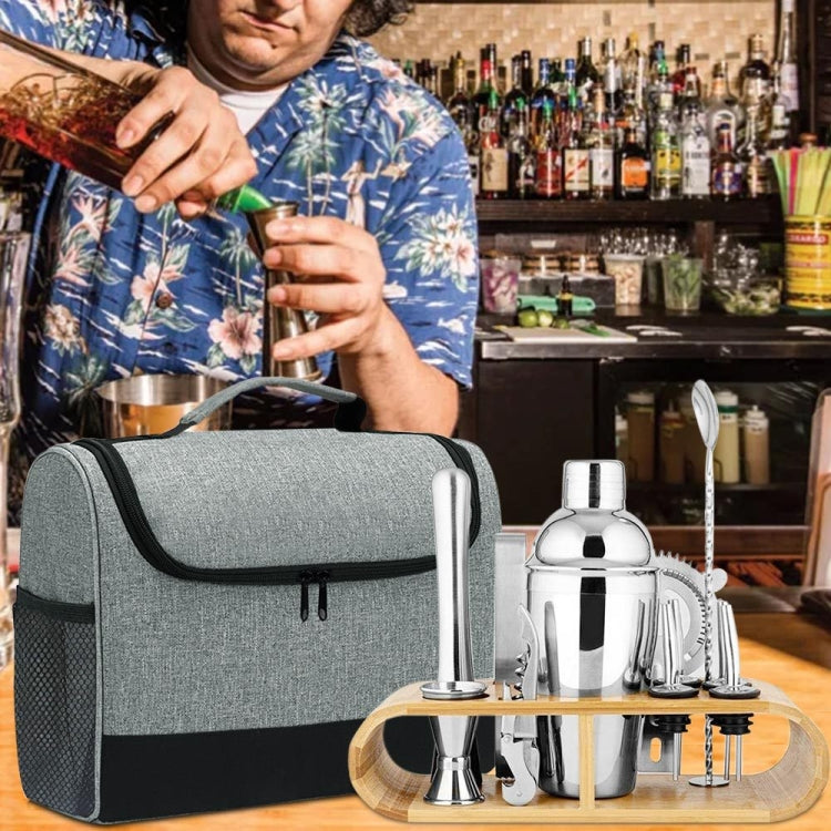 Travel Bartender Kit Bag Bar Tool Storage Bag - Storage Bags by PMC TechLife | Online Shopping South Africa | PMC TechLife