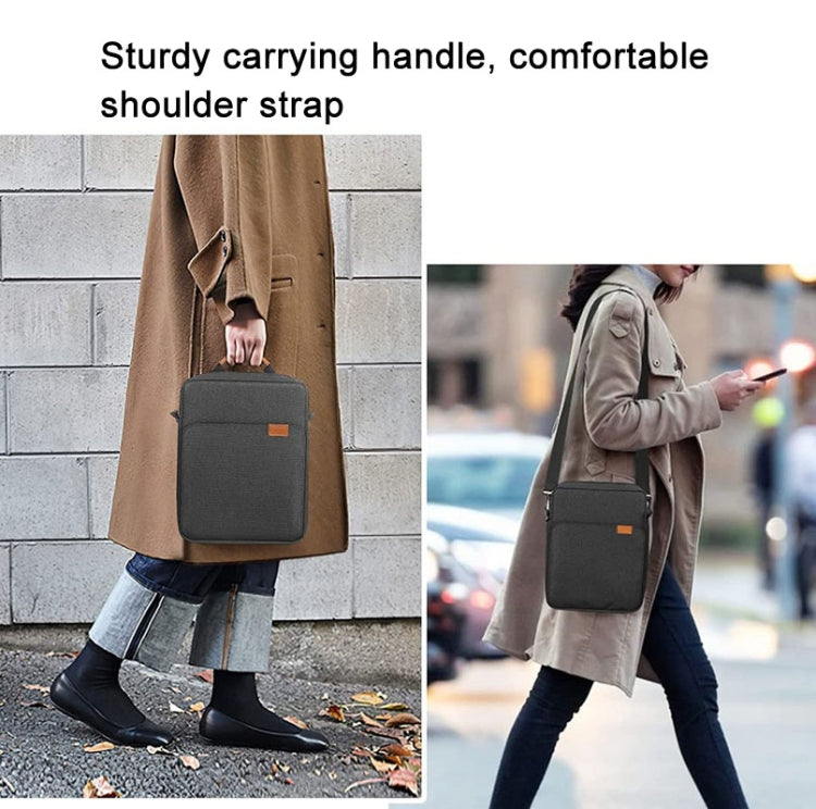 Vertical Laptop Bag Handheld Shoulder Crossbody Bag, Size: 9.7-11 Inch(Dark Blue) - 10 - 11 inch by PMC Jewellery | Online Shopping South Africa | PMC Jewellery | Buy Now Pay Later Mobicred