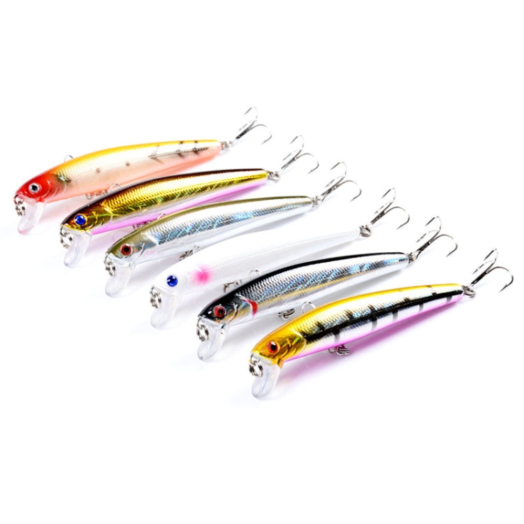 5 PCS M0205 9.6cm/9.8g Minnow Bionic Fake Bait Plastic Floating Hard Bait(1) - Fishing Lures by PMC TechLife | Online Shopping South Africa | PMC TechLife | Buy Now Pay Later Mobicred