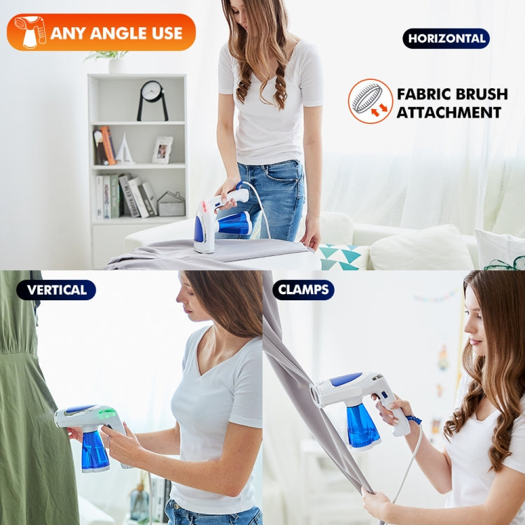 1600W Handheld Folding Iron Mini Steam Iron, Color: White Single Gear(UK Plug) - Garment Steamer by PMc TechLife | Online Shopping South Africa | PMc TechLife | Buy Now Pay Later Mobicred