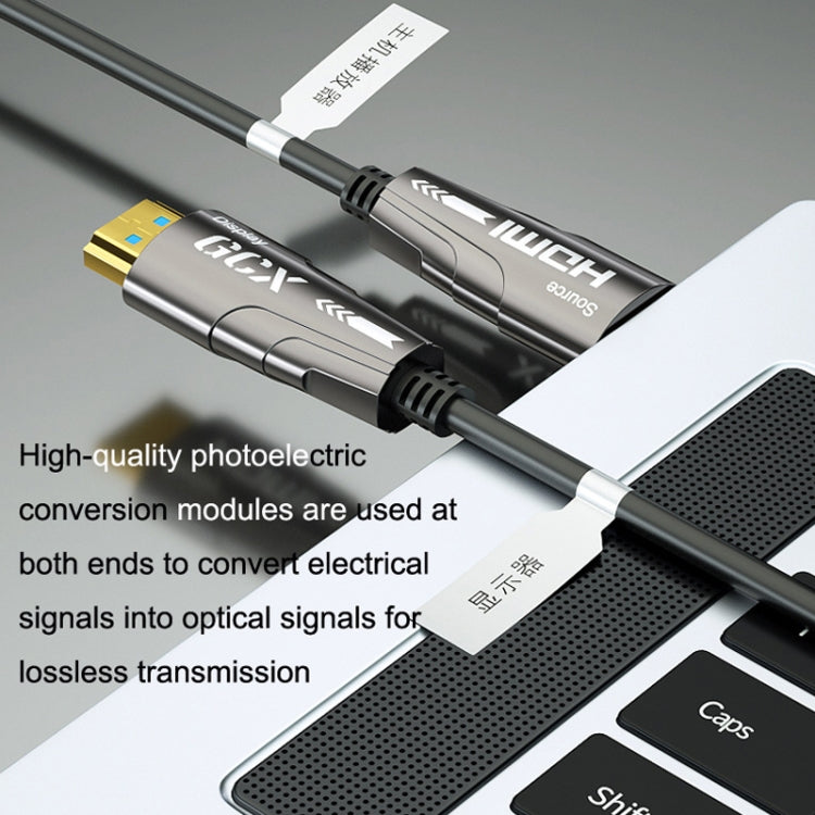 HDMI 2.0 Male To HDMI 2.0 Male 4K HD Active Optical Cable, Cable Length: 50m - Audio Optical Cables by PMC Jewellery | Online Shopping South Africa | PMC Jewellery | Buy Now Pay Later Mobicred