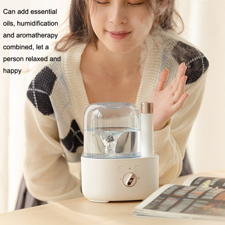 Large Capacity Humidifying Aromatherapy Machine Home Automatic Fragrance Sprayer With Night Light(White) - free shipping - PMC TechLife - Order now!