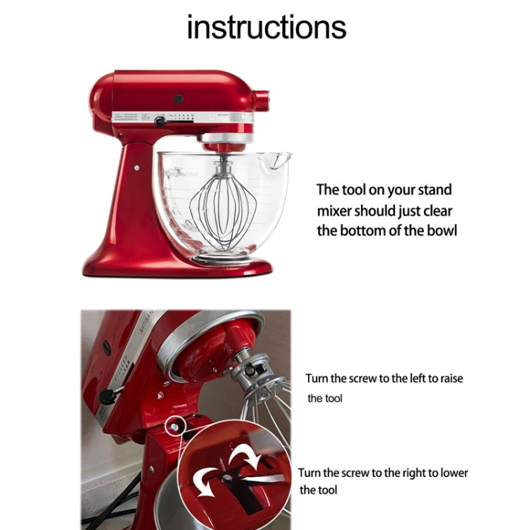 For KitchenAid Stand Mixer 5QT Mixer Head Stainless Steel Accessories - Kitchen Machine Accessories & Parts by PMC TechLife | Online Shopping South Africa | PMC TechLife