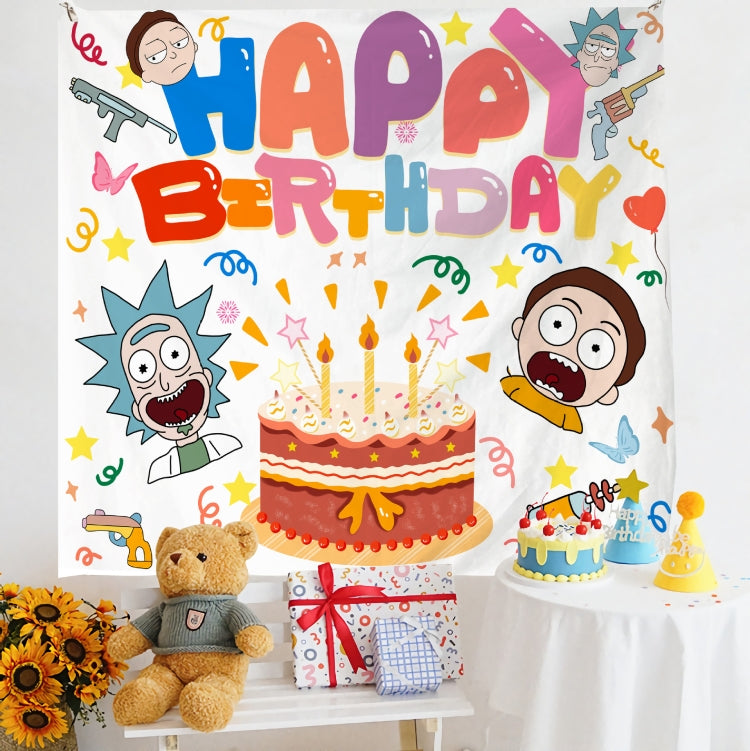 Birthday Layout Hanging Cloth Children Photo Wall Cloth, Size: 180x200cm Velvet(9) - Cartoon by PMC TechLife | Online Shopping South Africa | PMC TechLife | Buy Now Pay Later Mobicred