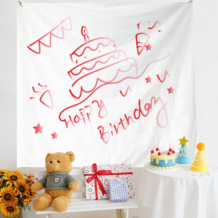 Birthday Layout Hanging Cloth Children Photo Wall Cloth, Size: 180x230cm Velvet(32) - Cartoon by PMC TechLife | Online Shopping South Africa | PMC TechLife | Buy Now Pay Later Mobicred