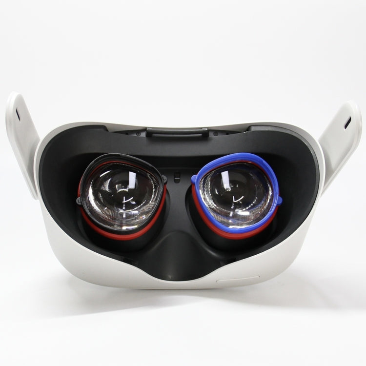For Oculus Quest / Rifts / Quest 2 1pair VR All-in-one Glasses Frame Magnetic Suction Frame Can Match Myopic Lenses(Black) - VR Accessories by PMC TechLife | Online Shopping South Africa | PMC TechLife | Buy Now Pay Later Mobicred