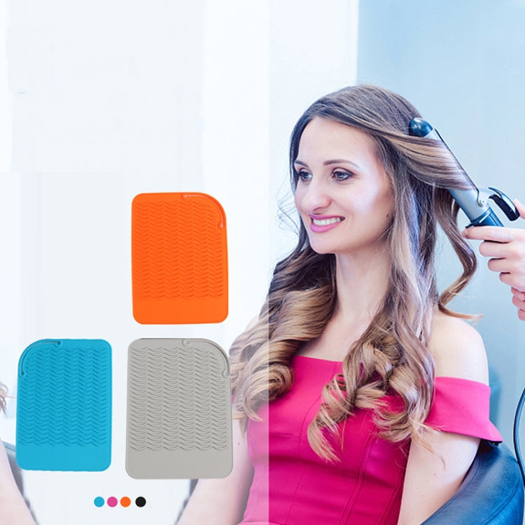 Curl Rod Insulation Sleeve Straight Hair Silicone Heat Insulation Pad(Blue) - free shipping - PMC TechLife - Order now!